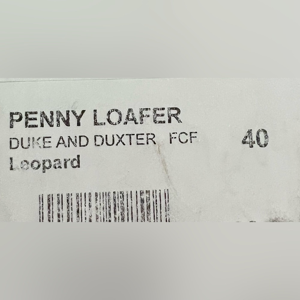 Duke and Dexter Limited Edition Loafers - New in Box - Sz. 40 - Picture 9 of 10